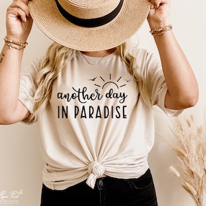 Another Day In Paradise SVG、Vacay Mode SVG、Vacation SVG、Beach svg、Summer shirt gift svg、Cricut用デジタルカットファイル、シャツ用svg、Png