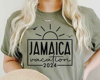 Jamaica Vacation 2024 SVG PNG, Summer 2024 SVG, Family Vacation Trip Shirts Svg, Vacay Mode Svg, Vacation beach Svg, Svg files for Cricut
