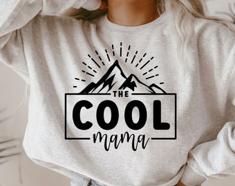 Cool Mama SVG, Mom Shirt Design, Cricut Cut Files (Digital Download)