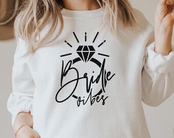 Bride Vibes SVG, Wedding Cut File, Bachelorette Party (Digital Download)
