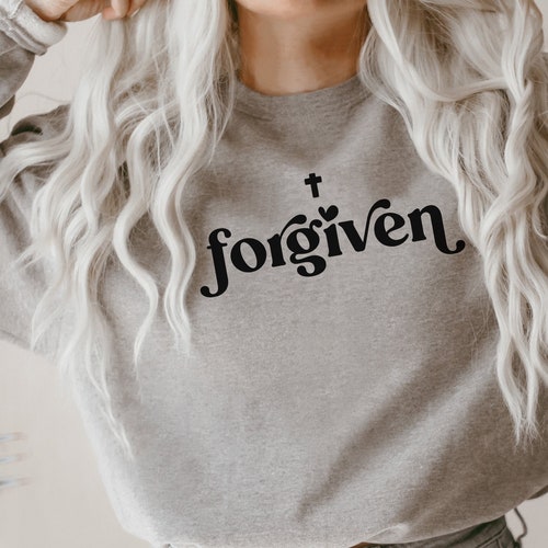 Forgiven Svg Christian Svg Jesus Svg Religious Svg Bible - Etsy