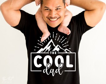 The Cool Dad SVG, Fathers Day Gift, Funny Dad Shirt (Digital Files)