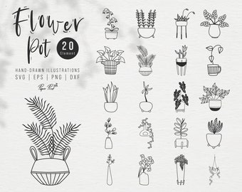 Free Free 58 Empty Flower Pot Svg SVG PNG EPS DXF File