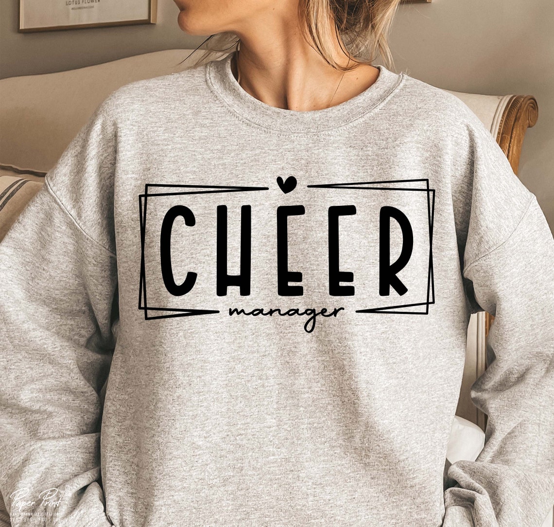 Cheer Manager SVG Cheer Season SVG Cheerleader SVG School Etsy