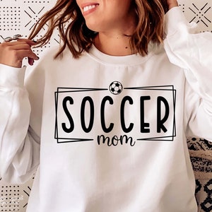 Soccer Mom SVG PNG, Soccer Season SVG, Sports Svg, Soccer vibes Svg, Gift for mom Svg, Png Dxf Cut file for Circut Sublimation Silhouette