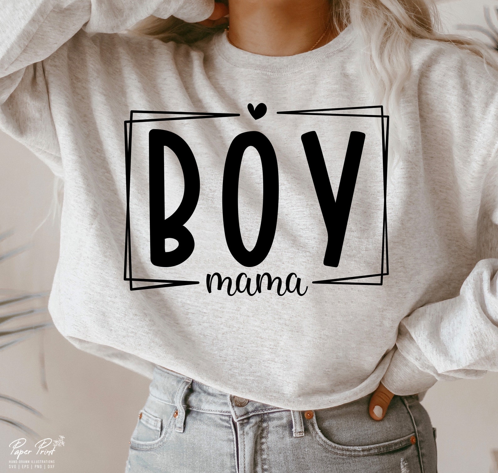 Boy Mama SVG PNG Mom of Boy SVG Mother's Day Svg Mama - Etsy