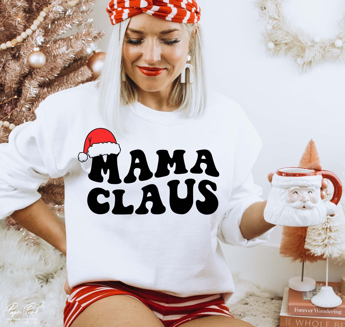 Mama Claus SVG PNG Mom Christmas Svg Christmas Svg - Etsy