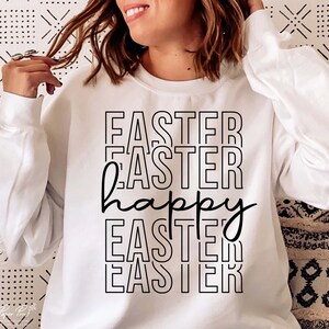 Happy Easter SVG, Easter SVG, Easter Shirt SVG, Easter Gift for mom Svg, Easter bunny svg, Png Sublimation Svg Files for Cricut Cutfiles
