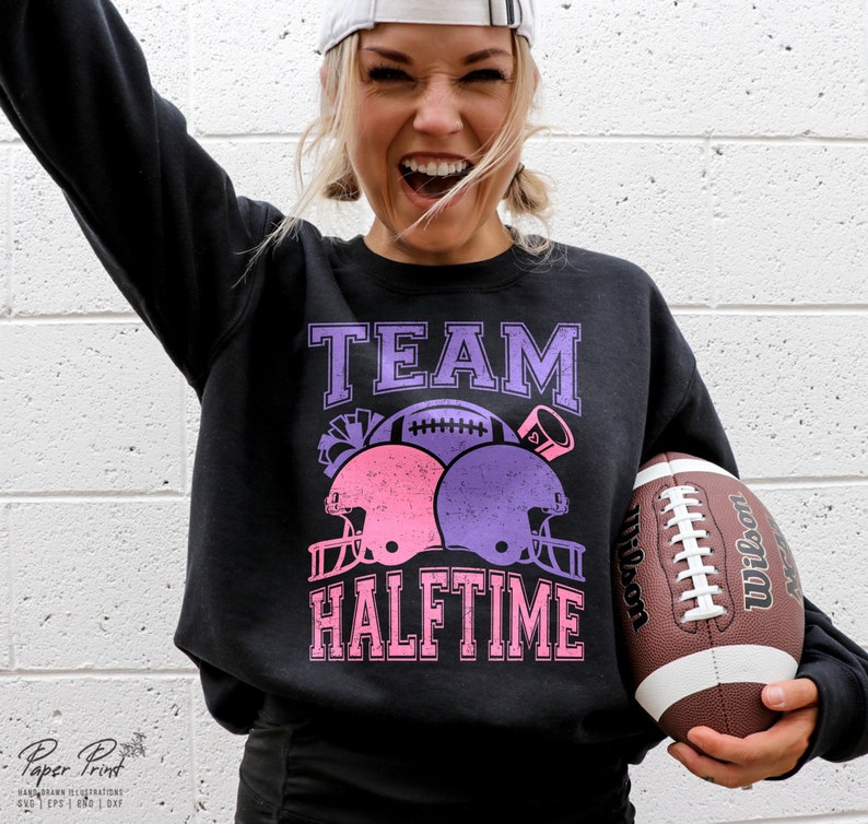 Team Halftime Glitter SVG PNG, I’m Just Here for the Halftime Show ...