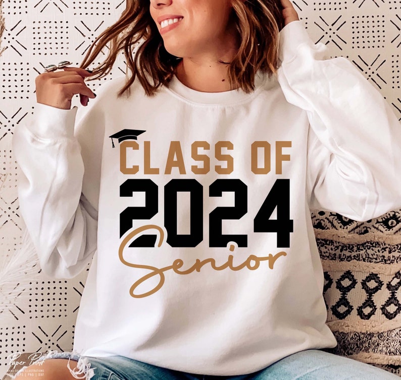 Class of Senior 2024 SVG Senior 2024 SVG Graduation 2024 Etsy