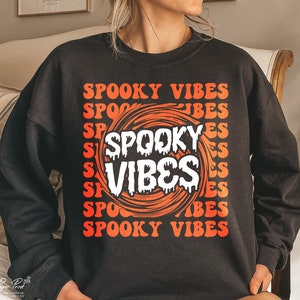 Spooky Vibes SVG Spooky Season Svg Halloween Shirt Svg - Etsy