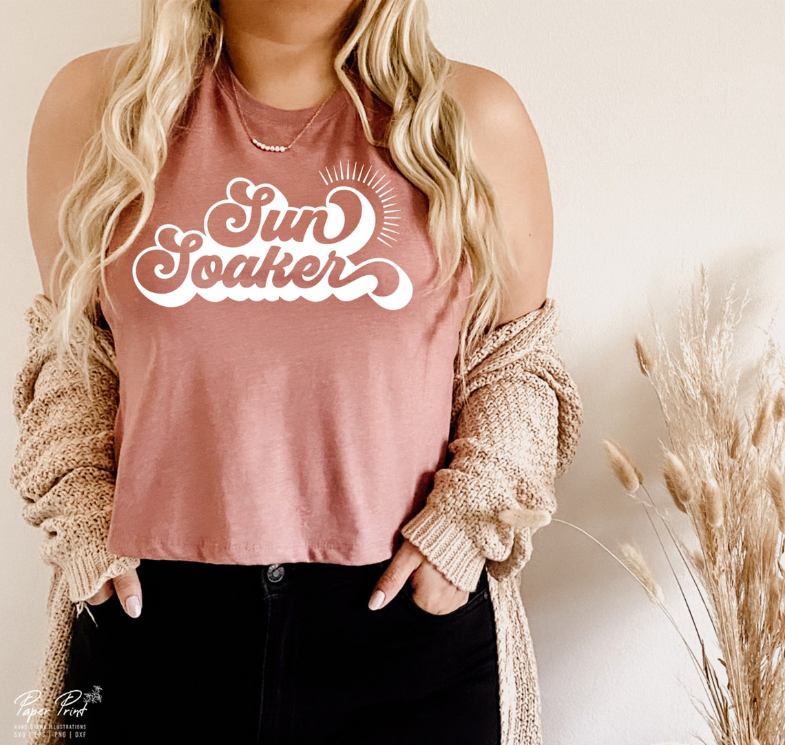Download Sun Soaker svg Summer time svg Summer shirt svg Beach life ...