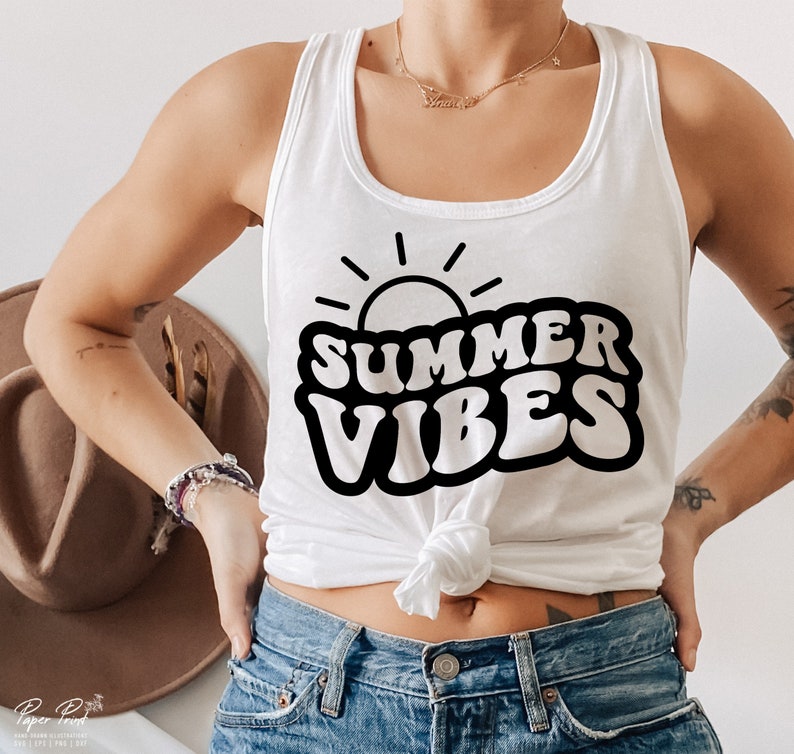 Summer Vibes SVG PNG Summer Shirt SVG Hello Summer Svg - Etsy