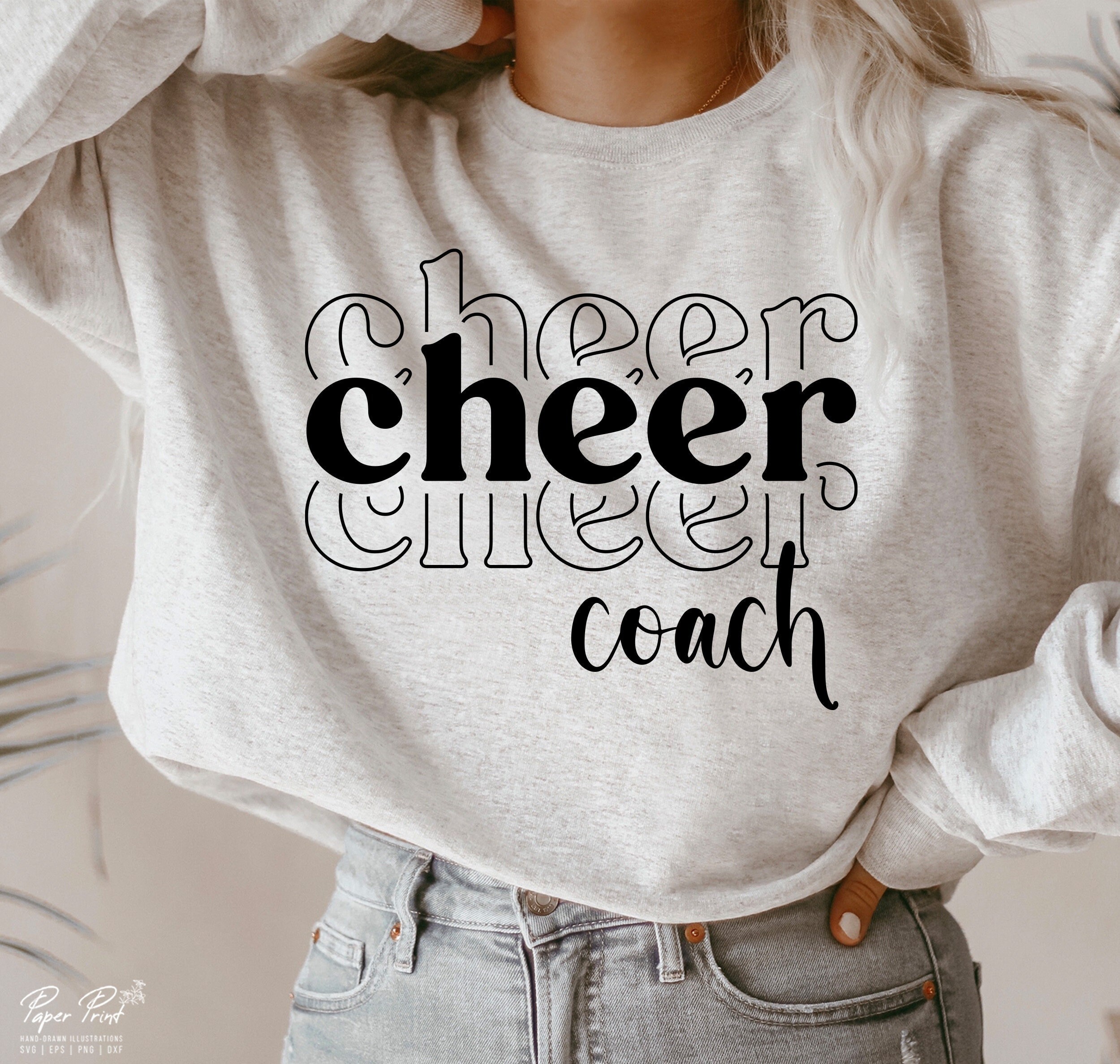 Cheer Coach Svg, Cheerleader Coach, Cheer Coach Shirt