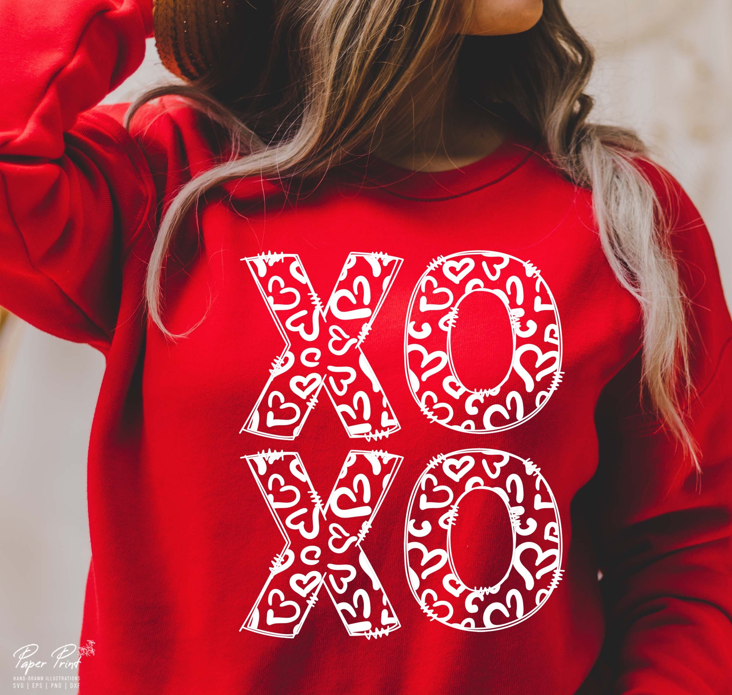 Hugs and Kisses SVG, Xoxo Svg, Heart Svg, Valentines Svg, Love Svg ...