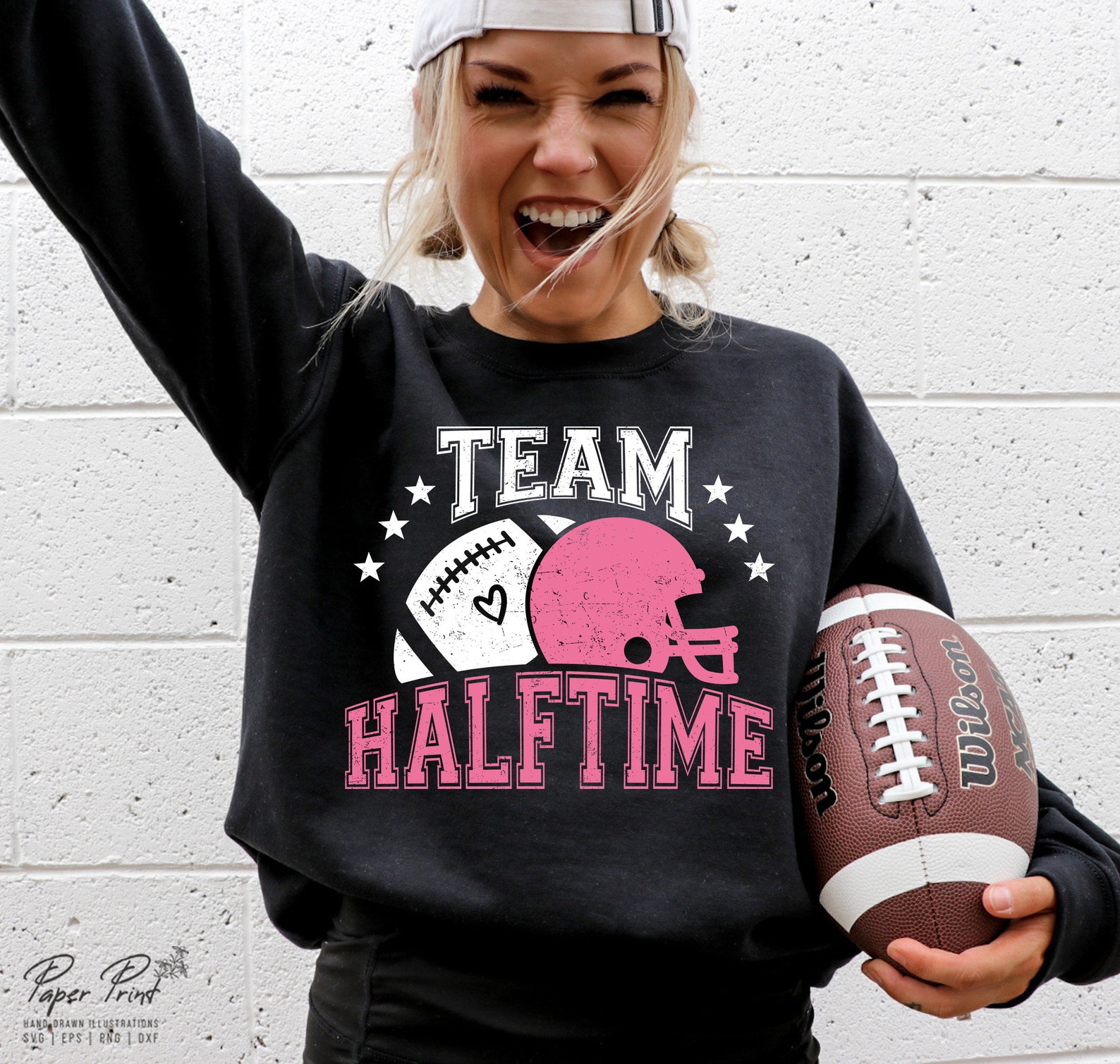Team Halftime SVG PNG, Football Game Day SVG, American Football Svg ...