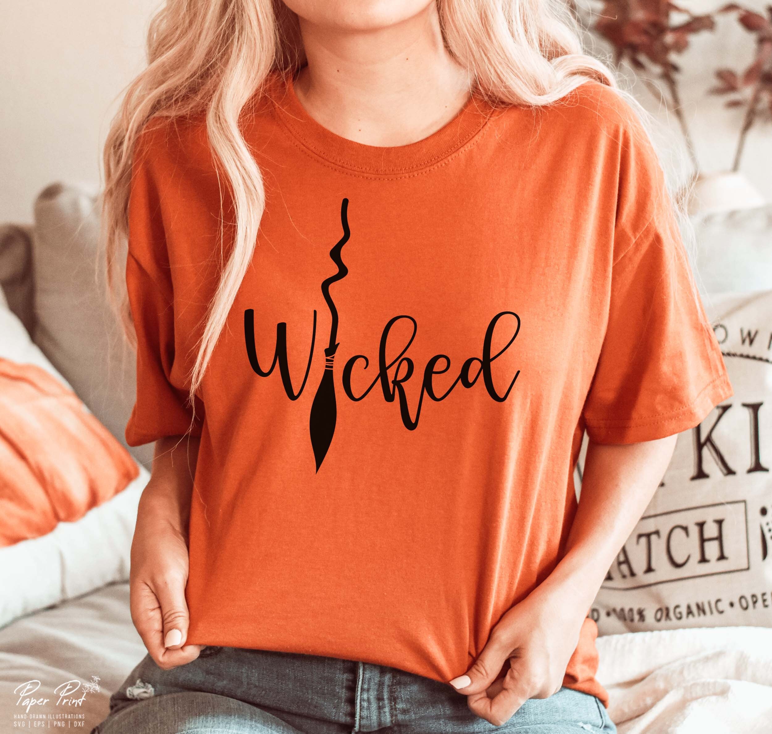 Wicked svg halloween svg witch svg halloween shirt svg | Etsy