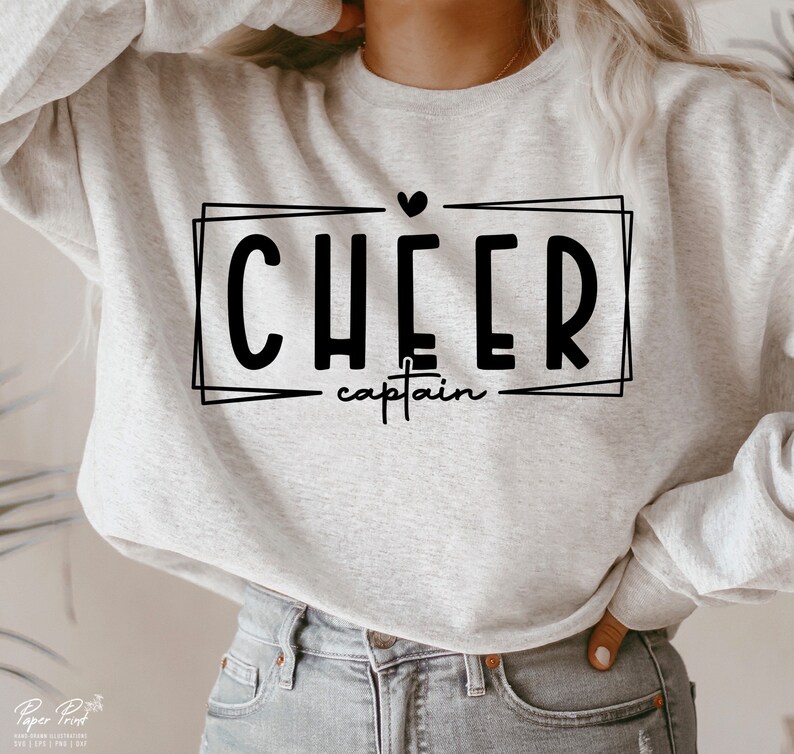 Cheer Captain SVG Cheerleader Coach SVG Cheer Coach Shirt Etsy