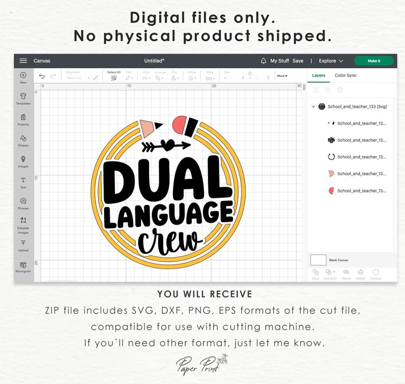 Dual Language Crew PNG SVG, Dual Language Team Squad Svg, Gifts for teacher, Bilingual Teacher Svg, Back to school Svg, Teacher Shirt Svg image 5