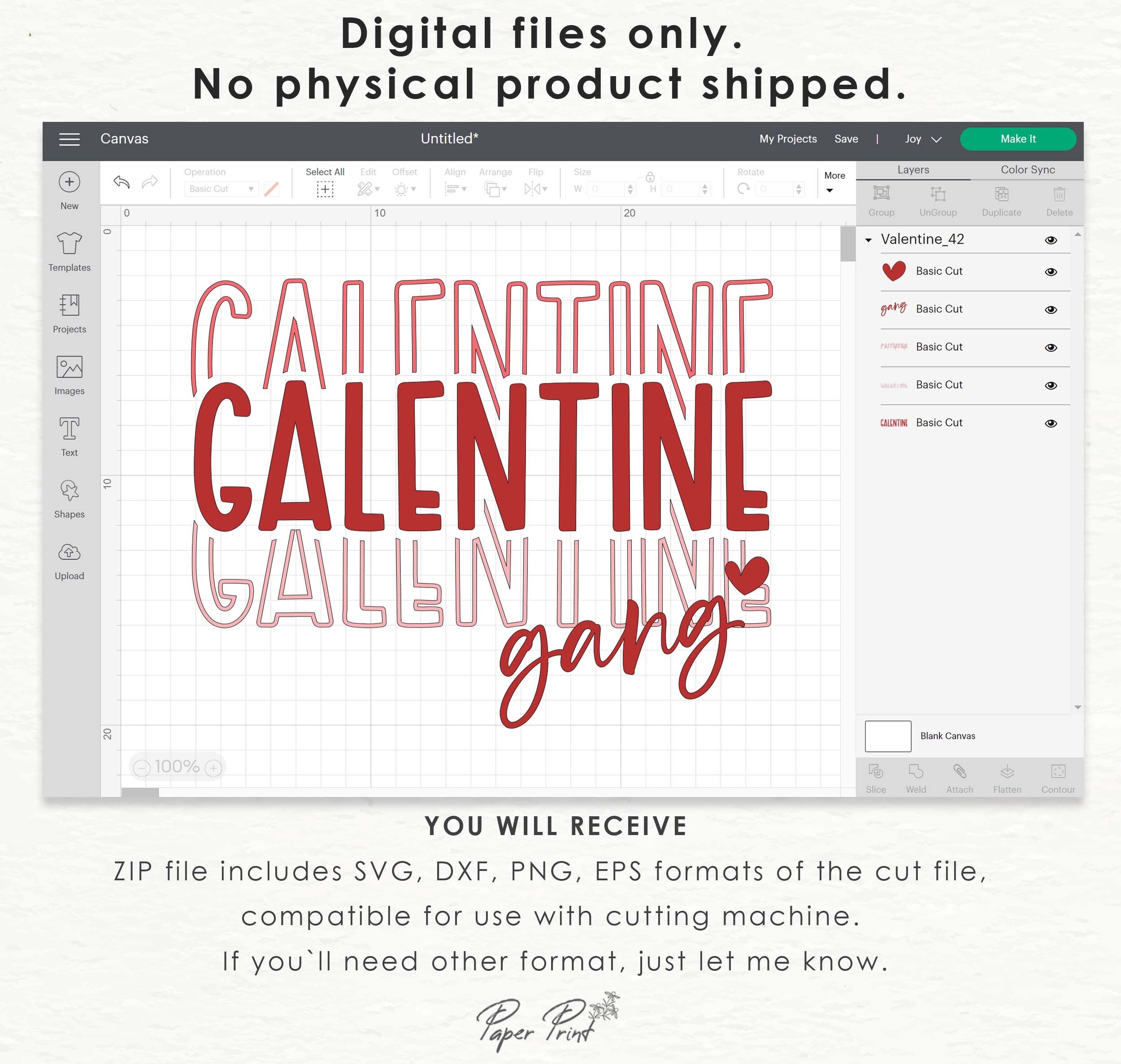 Galentine Gang SVG Galentines SVG Valentine's Day SVG - Etsy