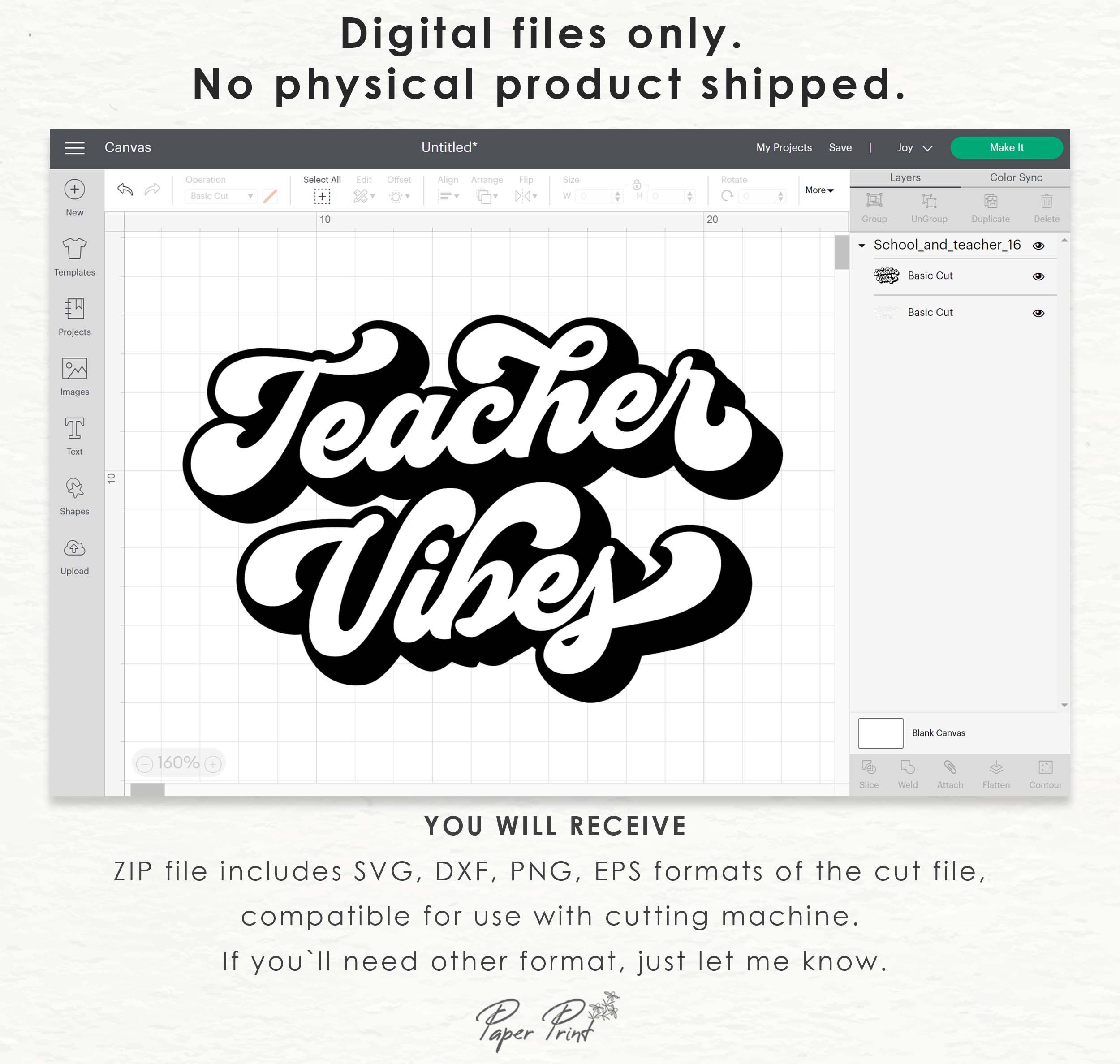 Teacher Vibes SVG Teacher Life SVG Gift for Teacher Teacher - Etsy