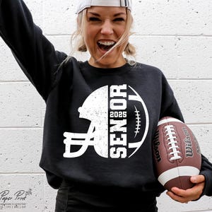 Football Senior 2025 Svg, Senior 2025 SVG, Class of 2025 Senior SVG, Graduation SVG, High School Shirt Svg, Dtf Sublimation Design Cricut