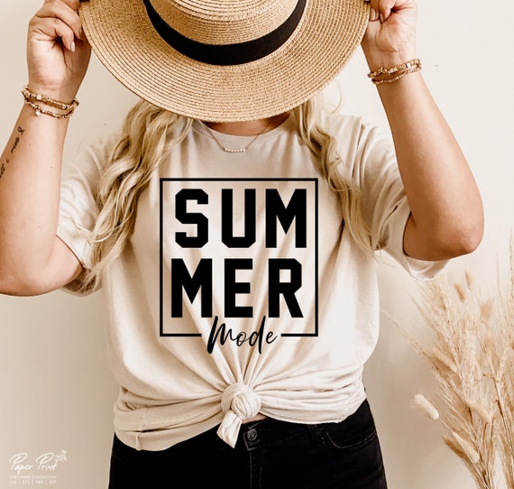 Summer Mode SVG, Beach Life PNG, Cricut Cut Files