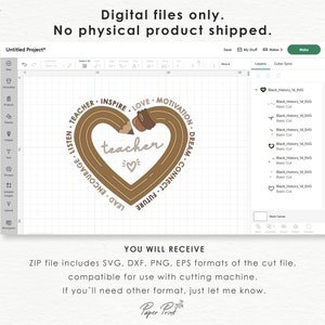 Pu&ograve; includere: Un design digitale di una matita marrone a forma di cuore con la parola "insegnante" all'interno. La matita &egrave; circondata da un cerchio di parole che descrivono le qualit&agrave; di un insegnante, tra cui "ispirare", "amare", "motivare", "sognare", "connettere", "futuro", "guidare", "incoraggiare", "ascoltare" e "insegnante".