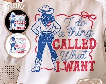 Vaquera americana SVG PNG: Diseño de vaquero occidental (archivos digitales)