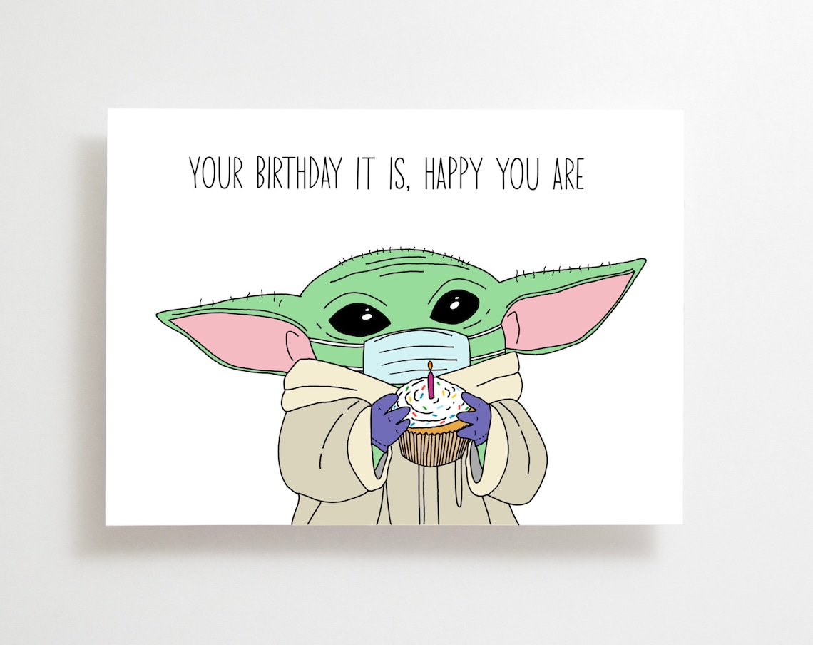 Happy Birthday From Baby Yoda