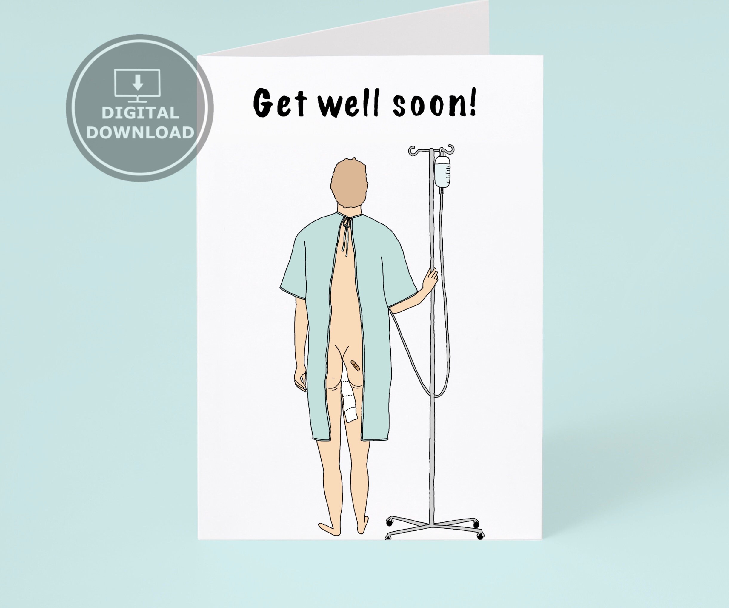 Printable Get Well Soon Funny Card Funny Get Well Card - Etsy Printable Get Well Soon Funny Card Funny Get Well Card - Etsy