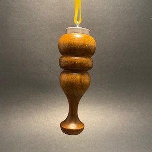 Handmade Wooden Christmas Ornament, Turned Handmade Wooden Christmas Ornament, Wooden Christmas Ornament, Christmas Ornament, Ornament