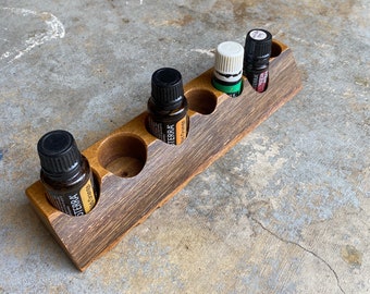 Essential Oil Holder, Essential Oil Storage, Essential Oil Display, Essential Oil Holder Walnut