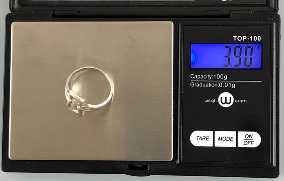 Sterling Silver Openwork Cross Shaped Statement R… - image 9