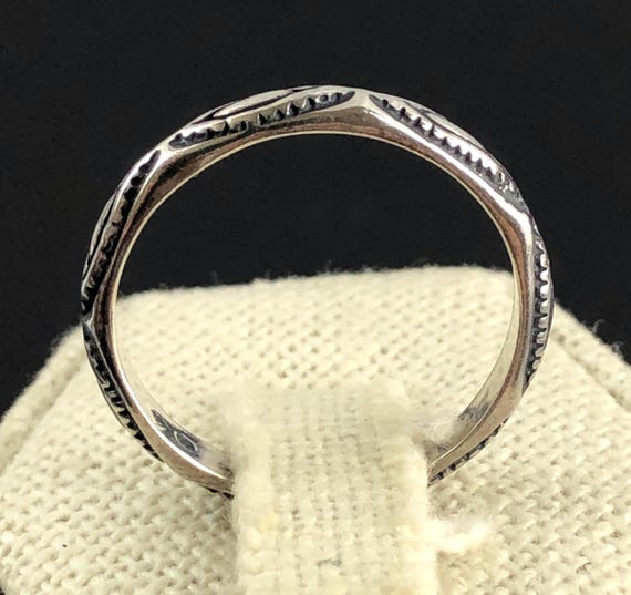 Silpada Stamped Sterling Silver Stackable Band Ri… - image 7