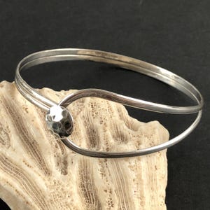 Bracciale In Argento Sterling 925 Con Opale Triplet - Fatto A Mano Regalo 1290120