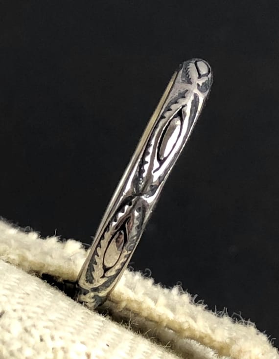 Silpada Stamped Sterling Silver Stackable Band Ri… - image 5