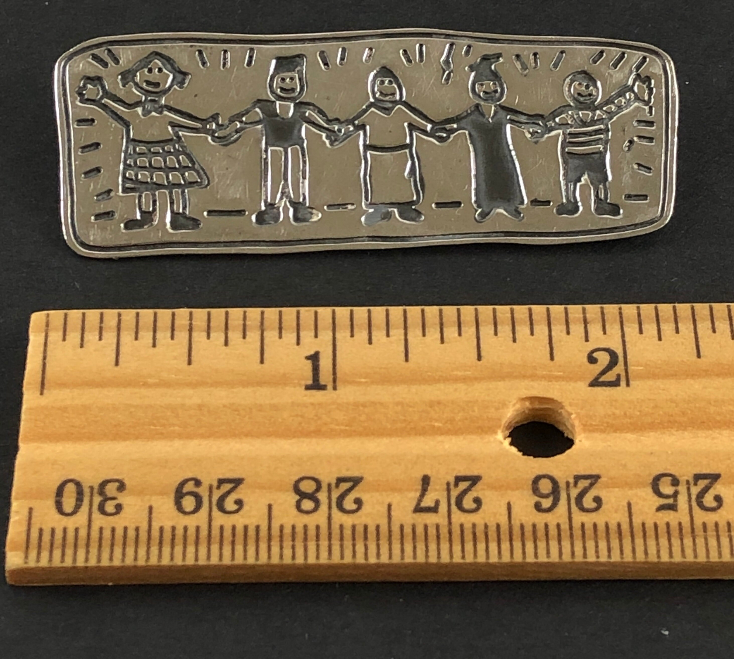 Vintage EFS Mexico 925 Sterling Silver Save the Children