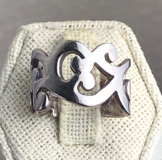 Silpada Sterling Silver Scroll Openwork Wide Band… - image 7