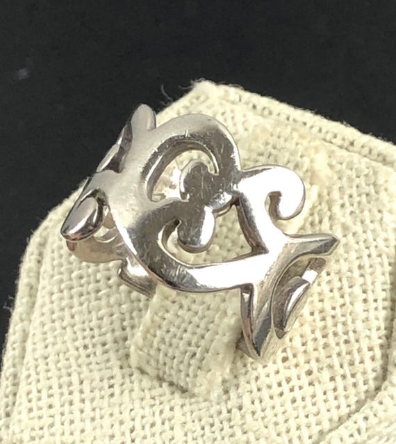 Silpada Sterling Silver Scroll Openwork Wide Band… - image 6