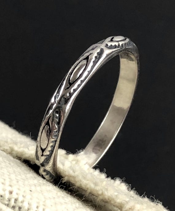 Silpada Stamped Sterling Silver Stackable Band Ri… - image 6