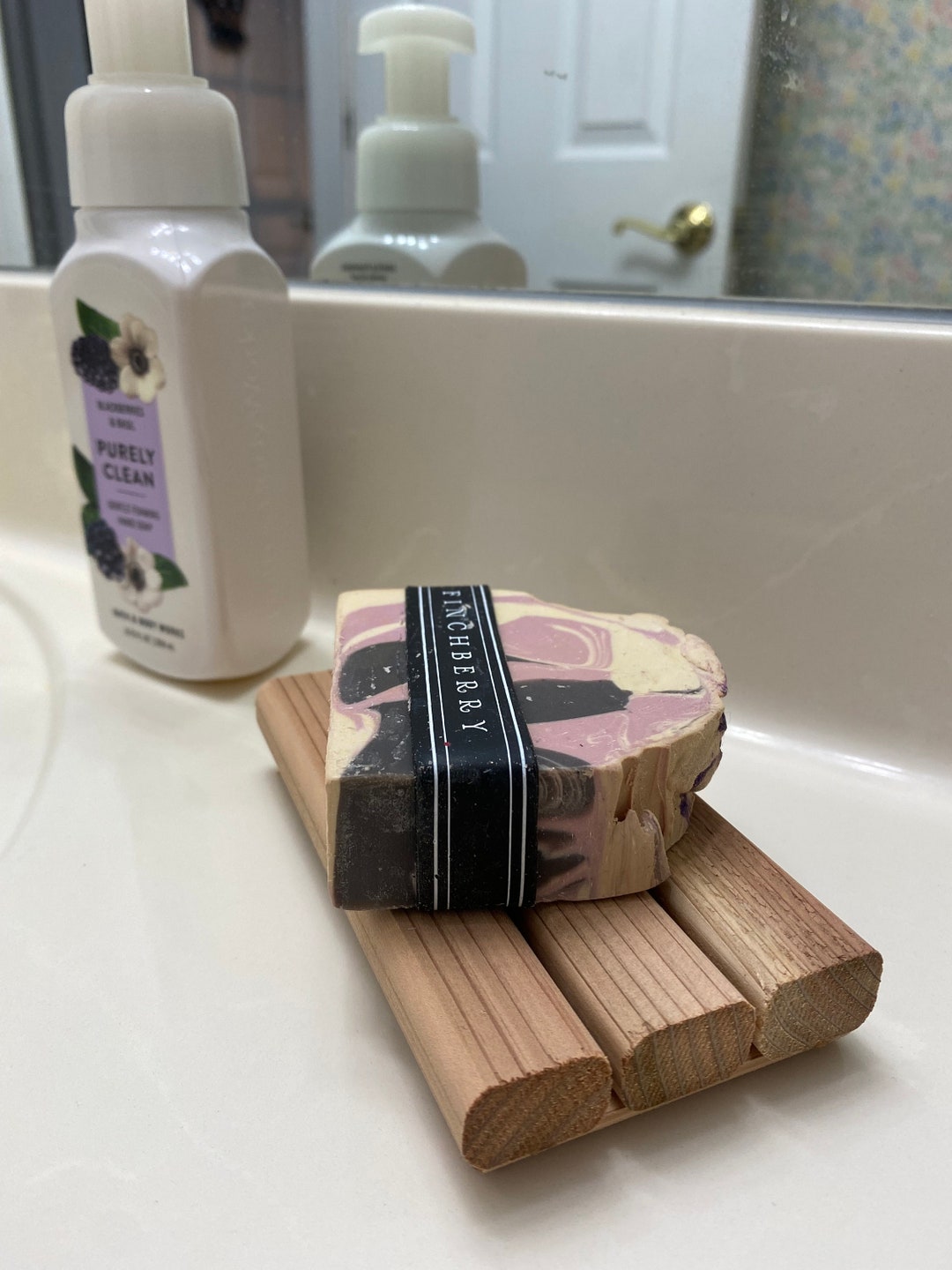 Cedar Soap Dish, Wood Soap Dish, Bar Soap Dish, Handmade Soap Tray