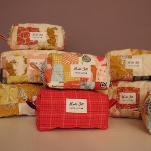 Quilted Patchwork Pouches ! - Etsy