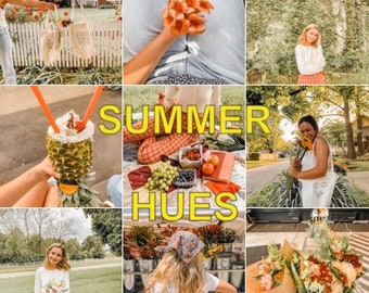 2 Presets, Lightroom Mobile Preset, Summer Preset, Presets for Lightroom, Presets for Mobile, Presets Lightroom Mobile,Presets for Instagram