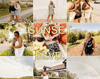 3 Presets, Lightroom Mobile Preset, Summer Preset, Presets for Lightroom, Presets for Mobile, Presets Lightroom Mobile,Presets for Instagram