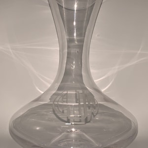 Etched Decanter, Etched Wine Glass, Etched Decanter Set, Etched Glassware, Engraved Decanter, Engraved Wine Glass, Engraved Decanter Set