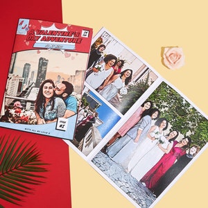 Personalisiertes Palentinstag Comic-Buch | Galentine's Day Goyfriend Geschenk | Galentines Tagesgeschenk für Sie | Einzigartiges Palentinstag Geschenk