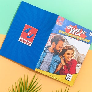 Personalized Comic Book Partner Gift | Partner Birthday Gift | Partner Anniversary Gift | Partner Christmas Gift