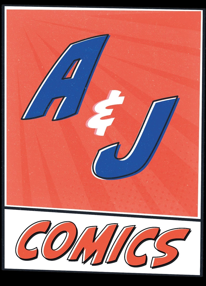 A&J Comics logo