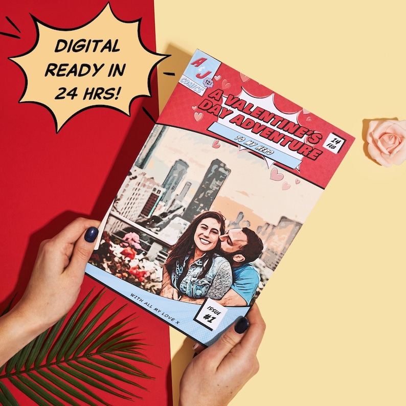 I love you 3,000 Personalized Comic Book Gift | I Love You Three Thousand Gift for him | Anniversary Gift for him | Valentine's Gift for him